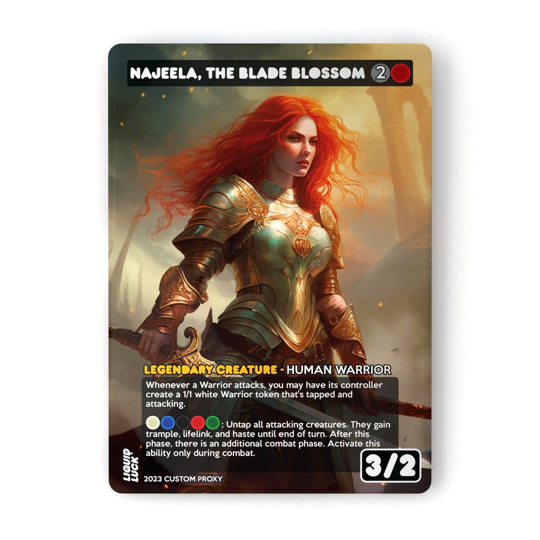 Najeela, The Blade Blossom