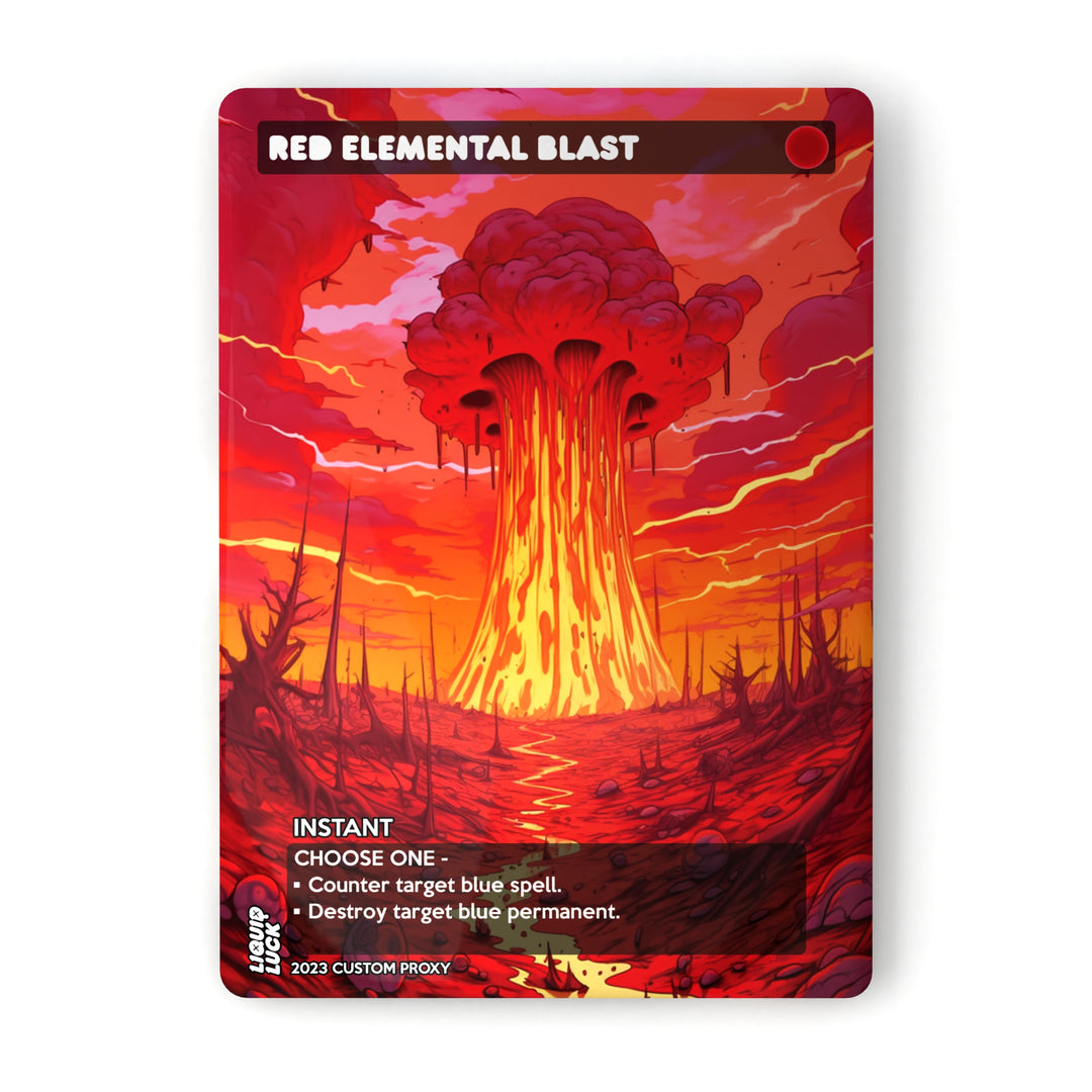 Red Elemental Blast