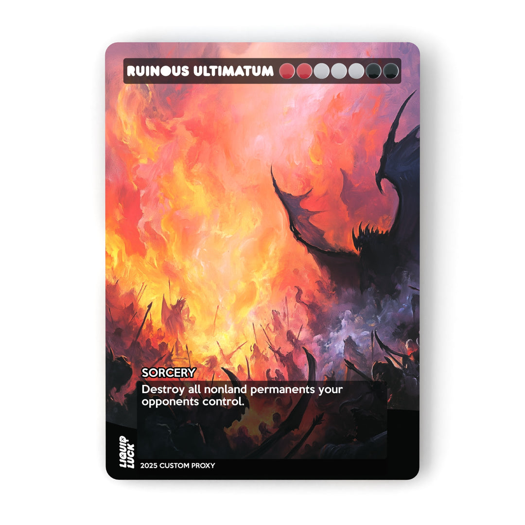 Ruinous Ultimatum MTG Proxy