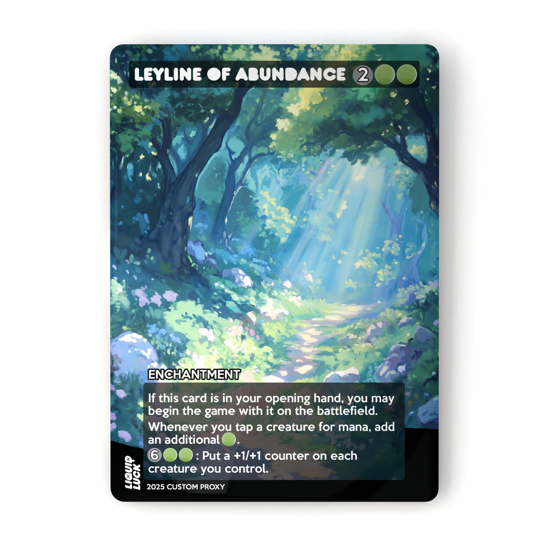 Leyline of Abundance MTG Proxy