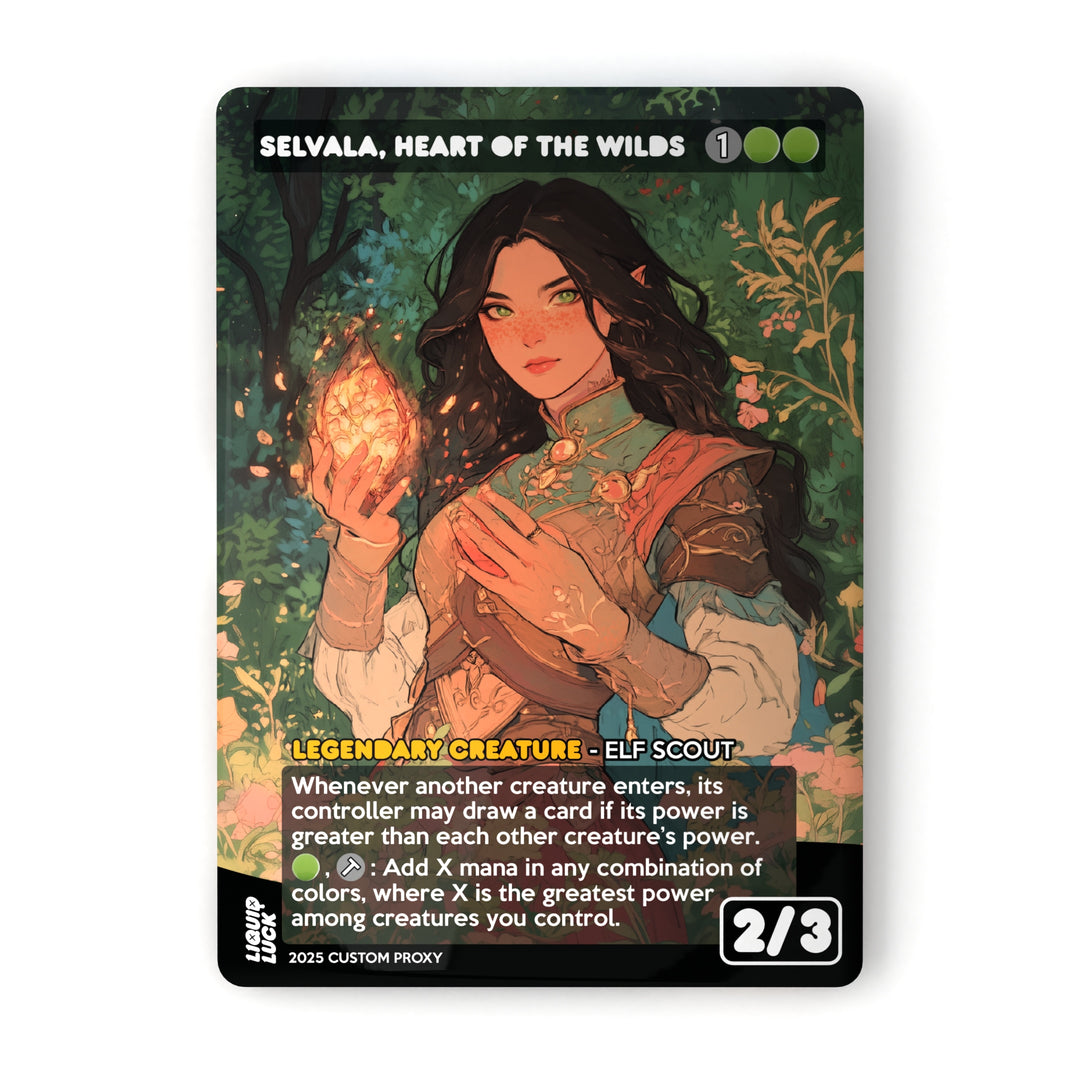 Selvala, Heart of the Wilds MTG Proxy