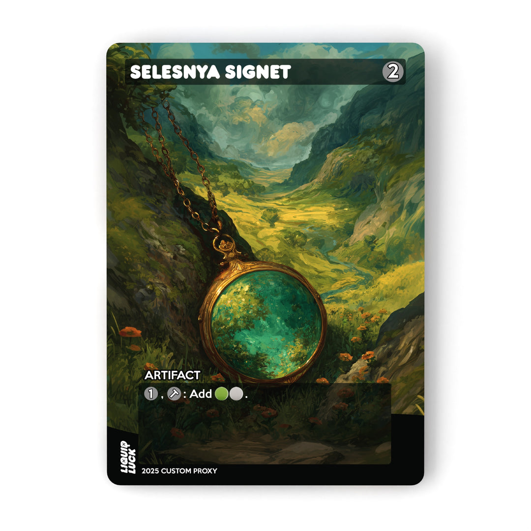 Selesnya Signet MTG Proxy