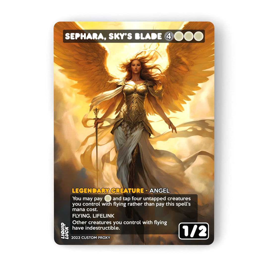 Sephara, Sky's Blade MTG Proxy