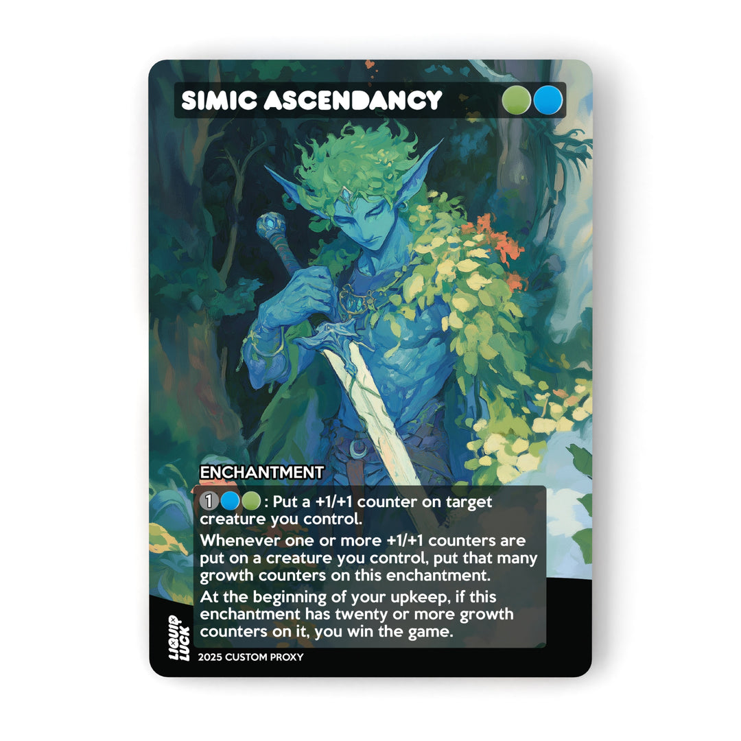 Simic Ascendancy MTG Proxy