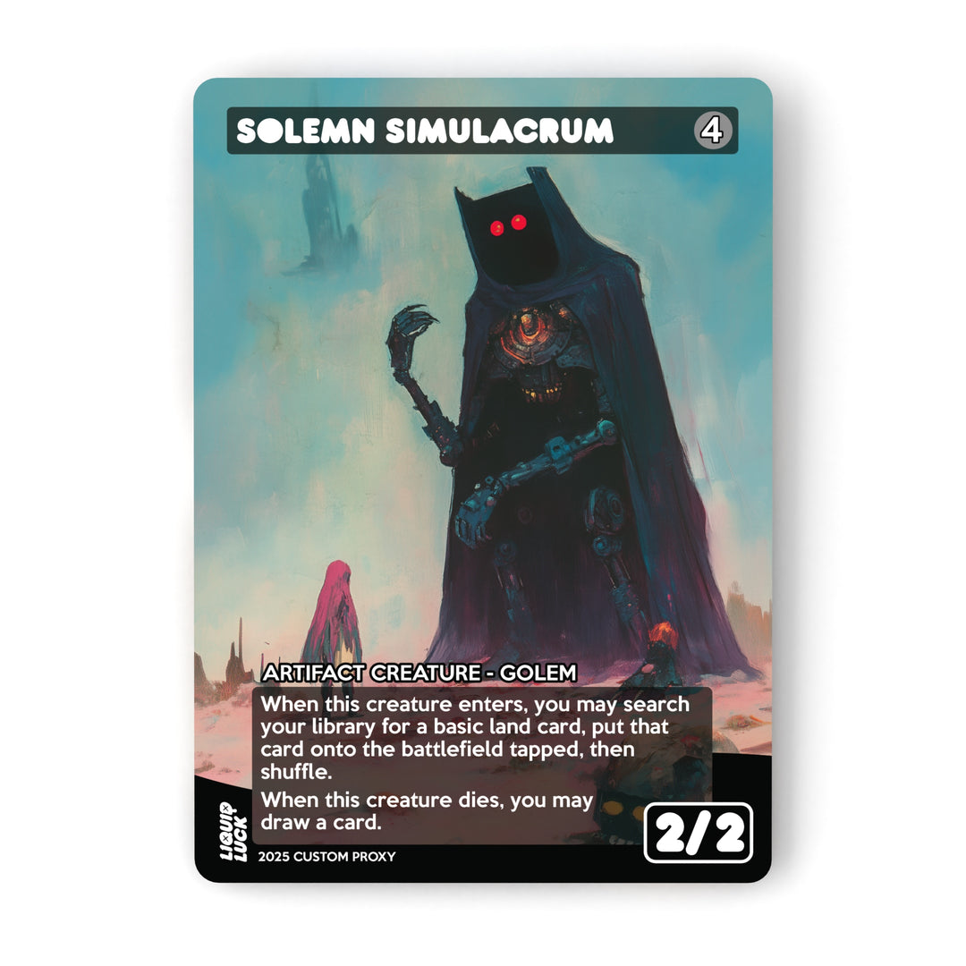 Solemn Simulacrum MTG Proxy
