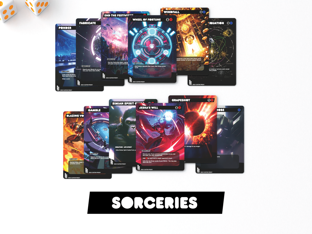 Ghyrson Starn, Kelermorph – Izzet Pinger Burn | MTG Commander EDH Proxy Deck | 100 Card Ready-to-Play