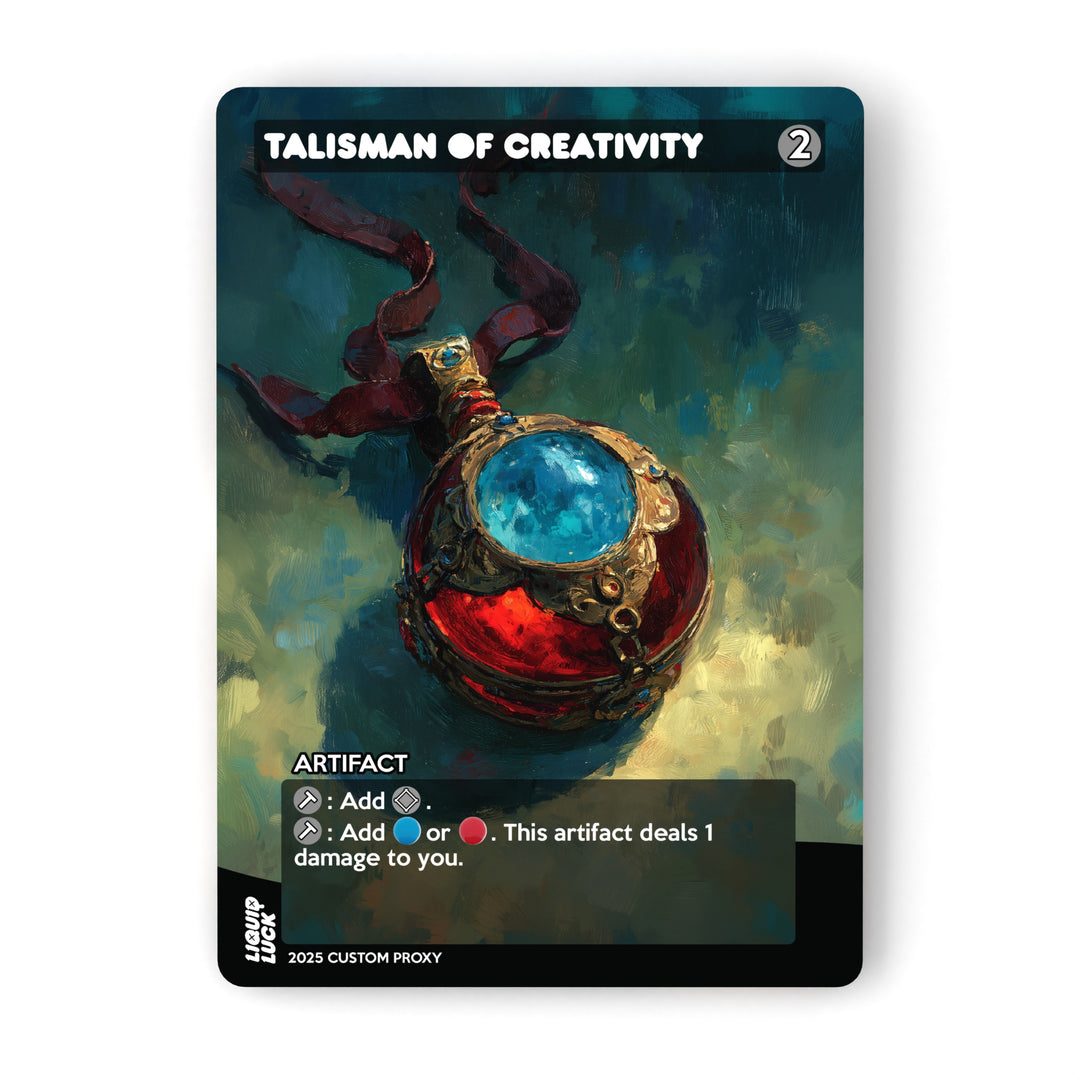 Talisman of Creativity MTG Proxy