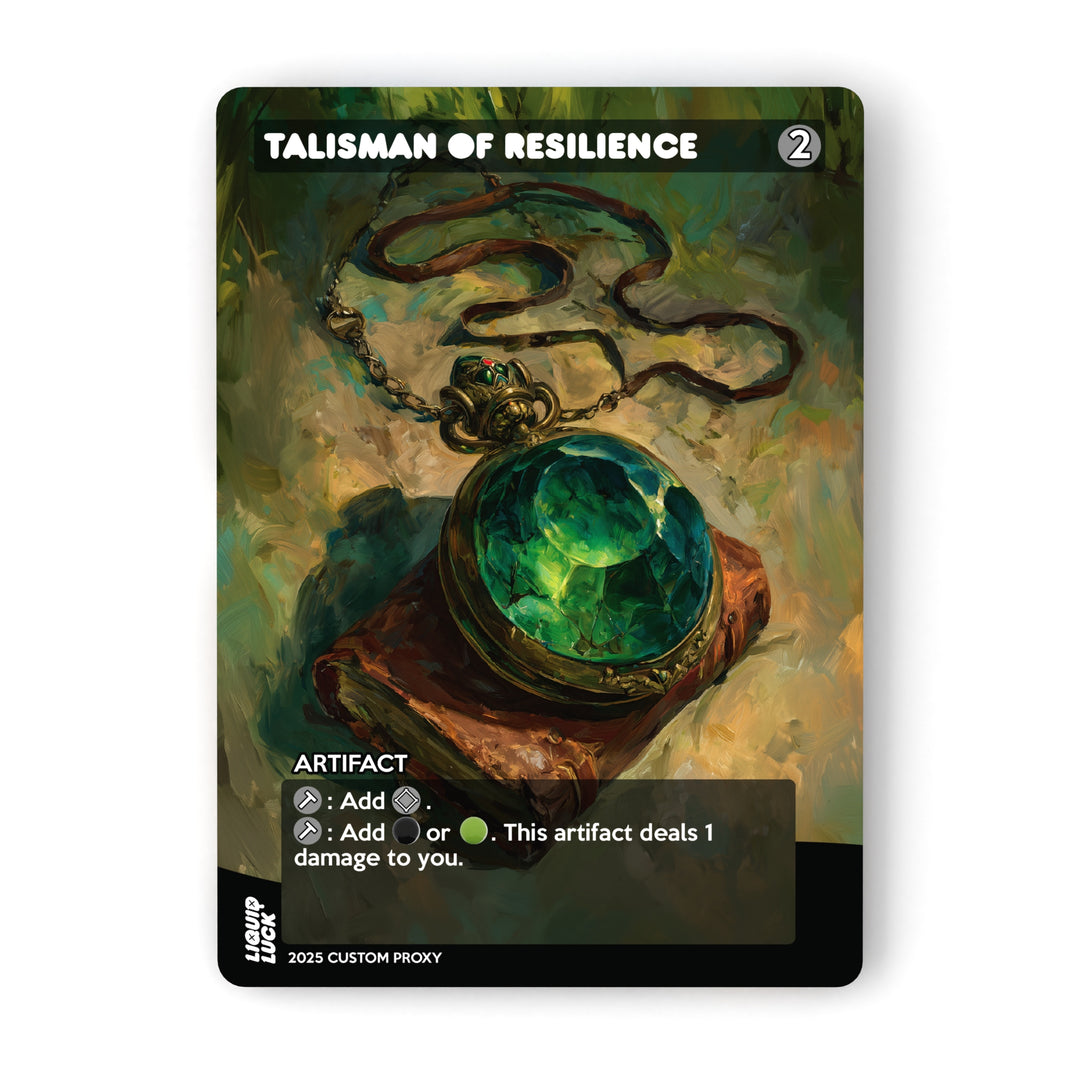 Talisman of Resilience MTG Proxy