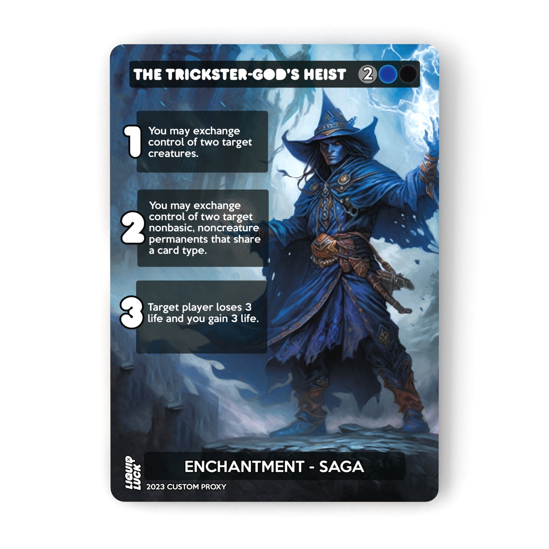 The Trickster-God's Heist MTG Proxy