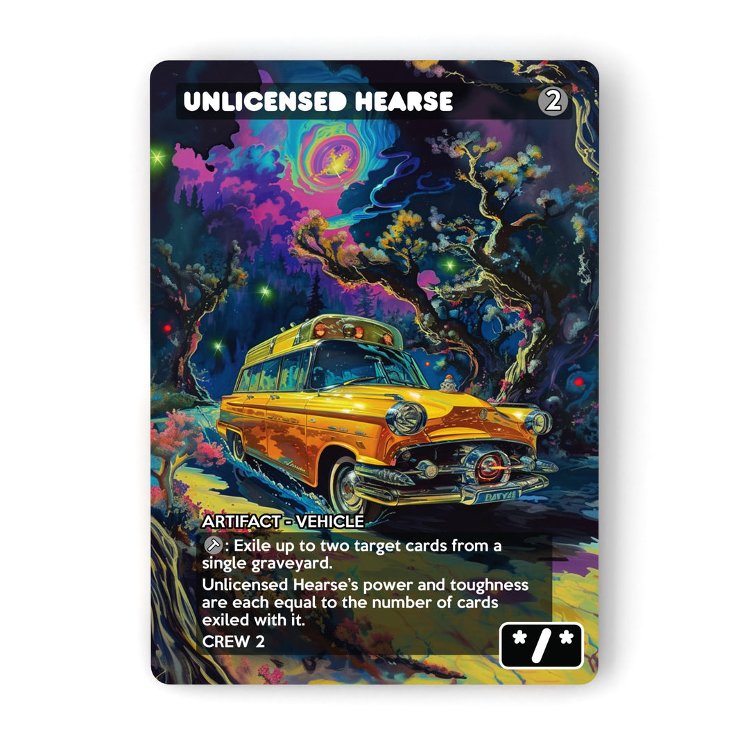 Unlicensed Hearse MTG Proxy