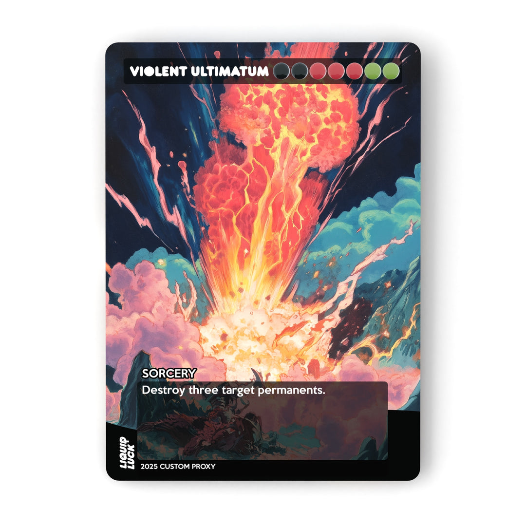 Violent Ultimatum MTG Proxy