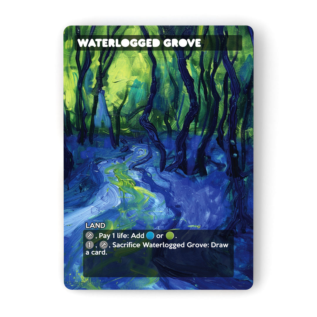 Waterlogged Grove MTG Proxy