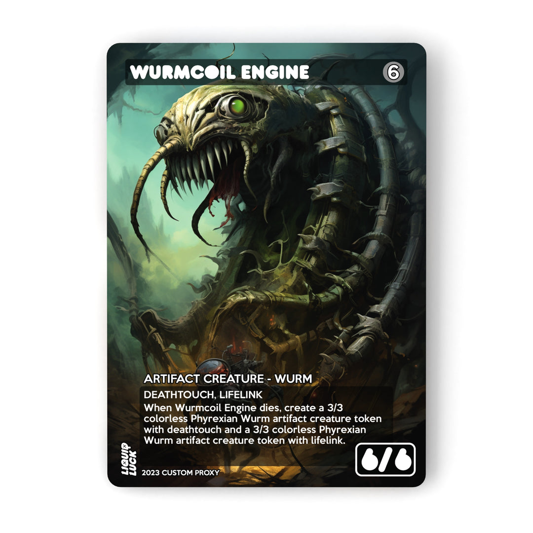 Wurmcoil Engine MTG Proxy
