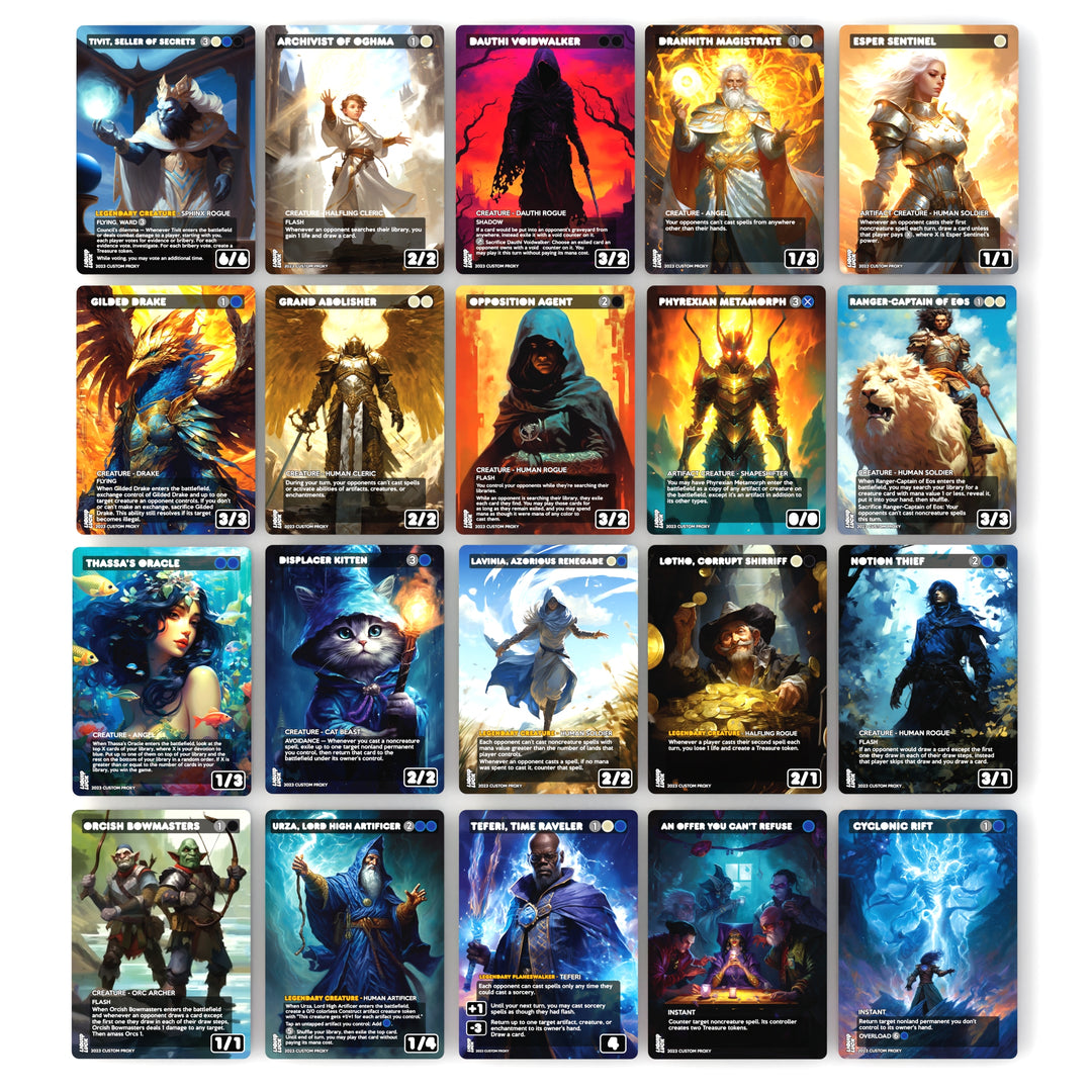 Tivit, Seller of Secrets MTG cEDH Commander Proxy Deck