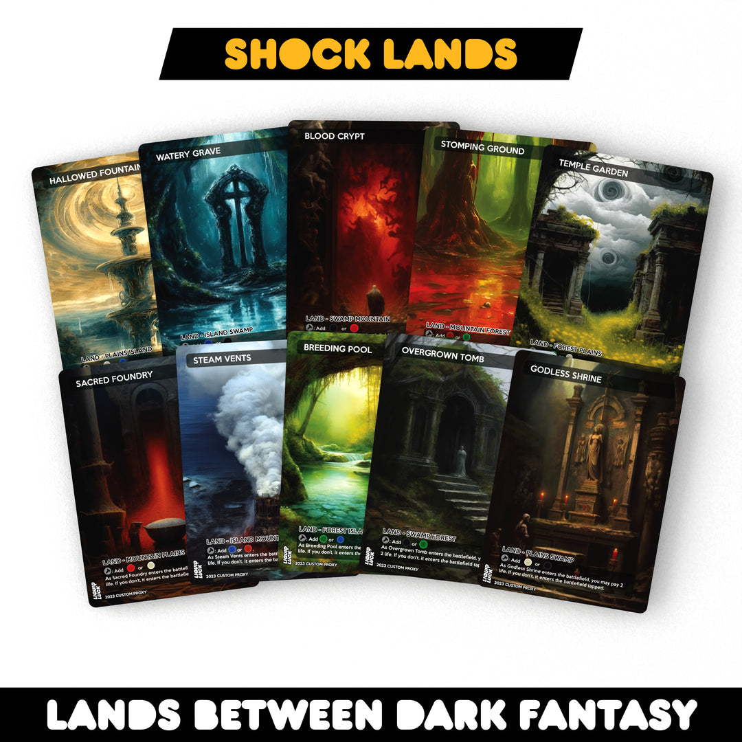 All 10 Shock Lands Set