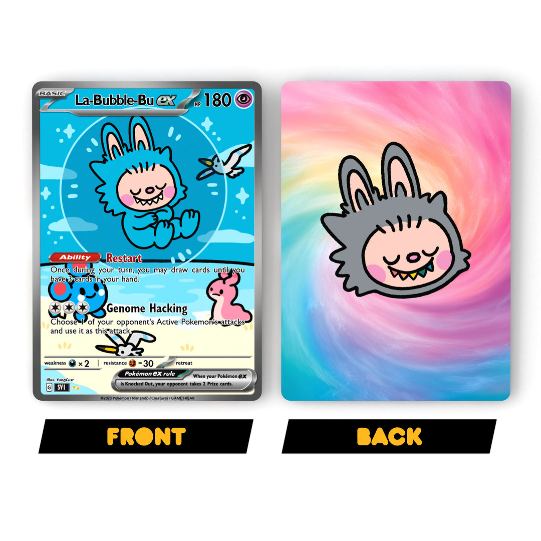 La-Bubble-Bu EX Custom Art Cards | Original Artwork