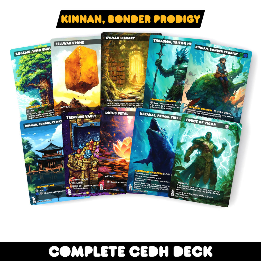 Kinnan, Bonder Prodigy MTG cEDH Commander Proxy Deck