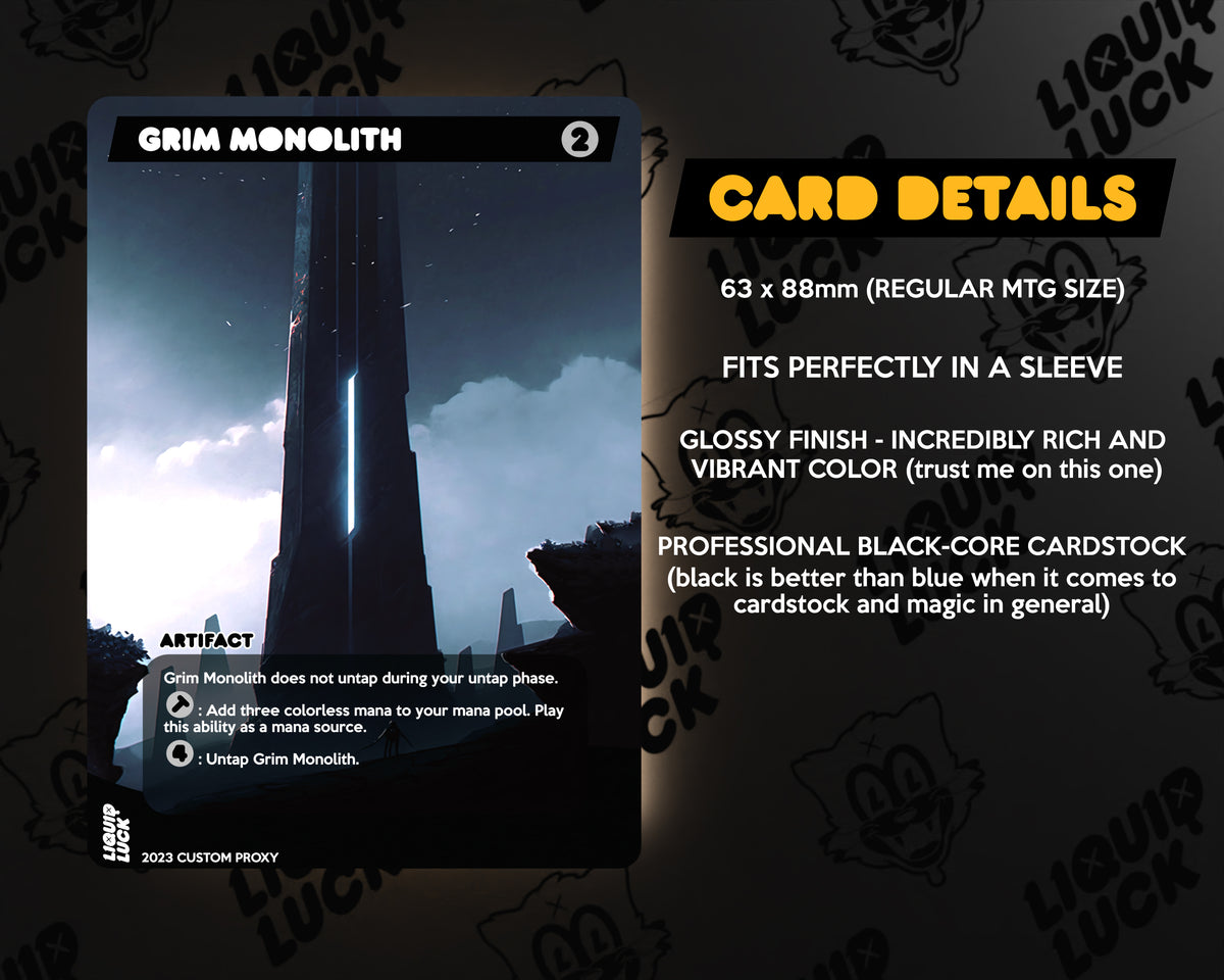 Grim Monolith – Liquid Luck