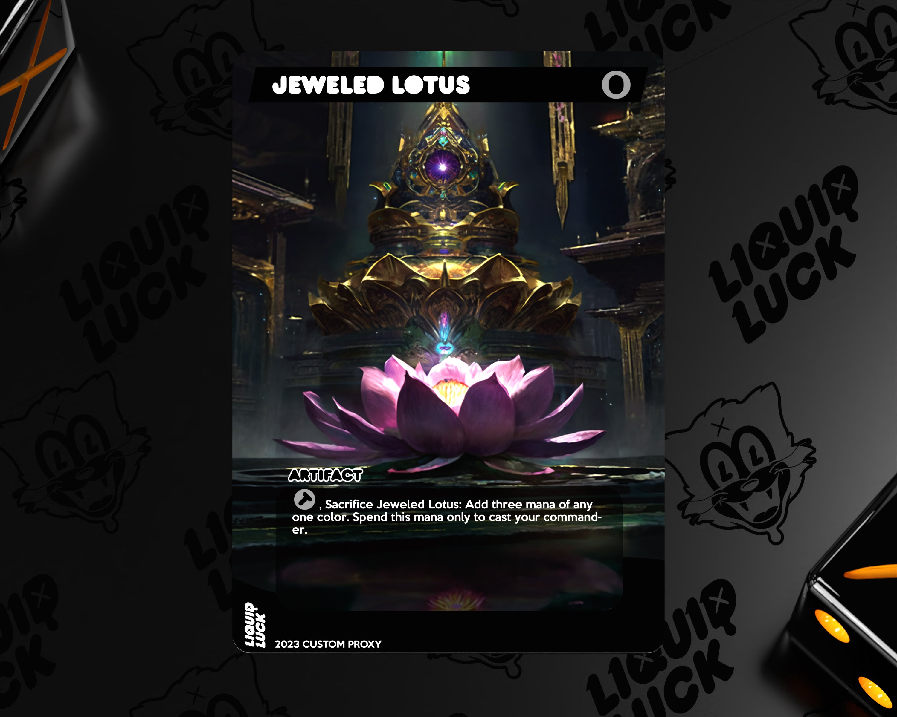 Jeweled Lotus – Liquid_Luck