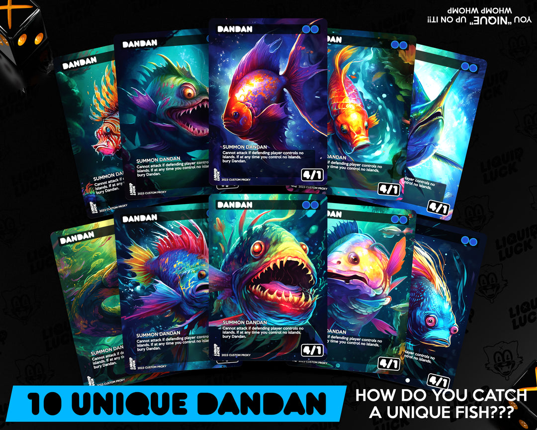 Dan Dan /// Forgetful Fish Complete MTG Proxy Deck