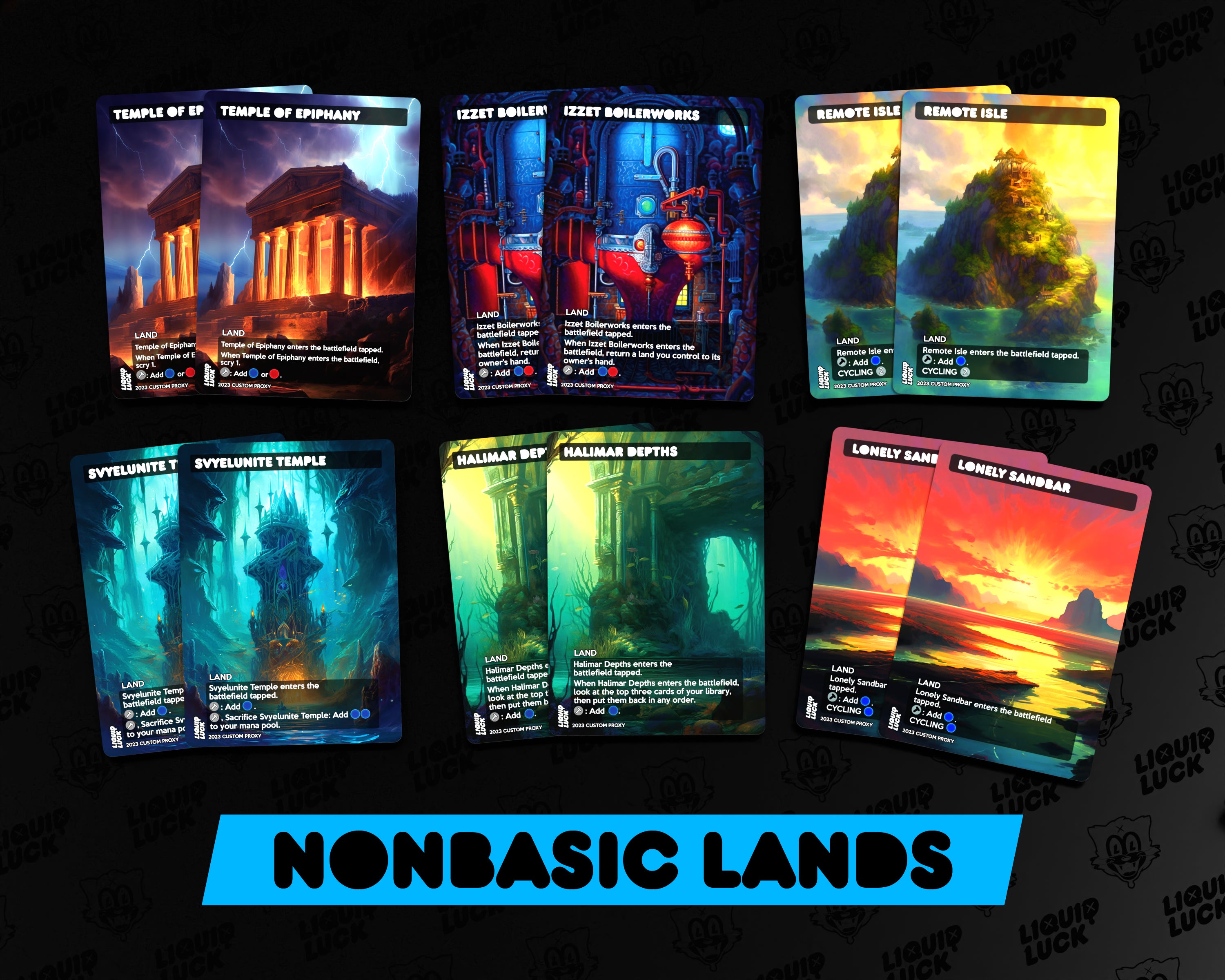 Dan Dan /// Forgetful Fish Complete MTG Proxy Deck – Liquid Luck