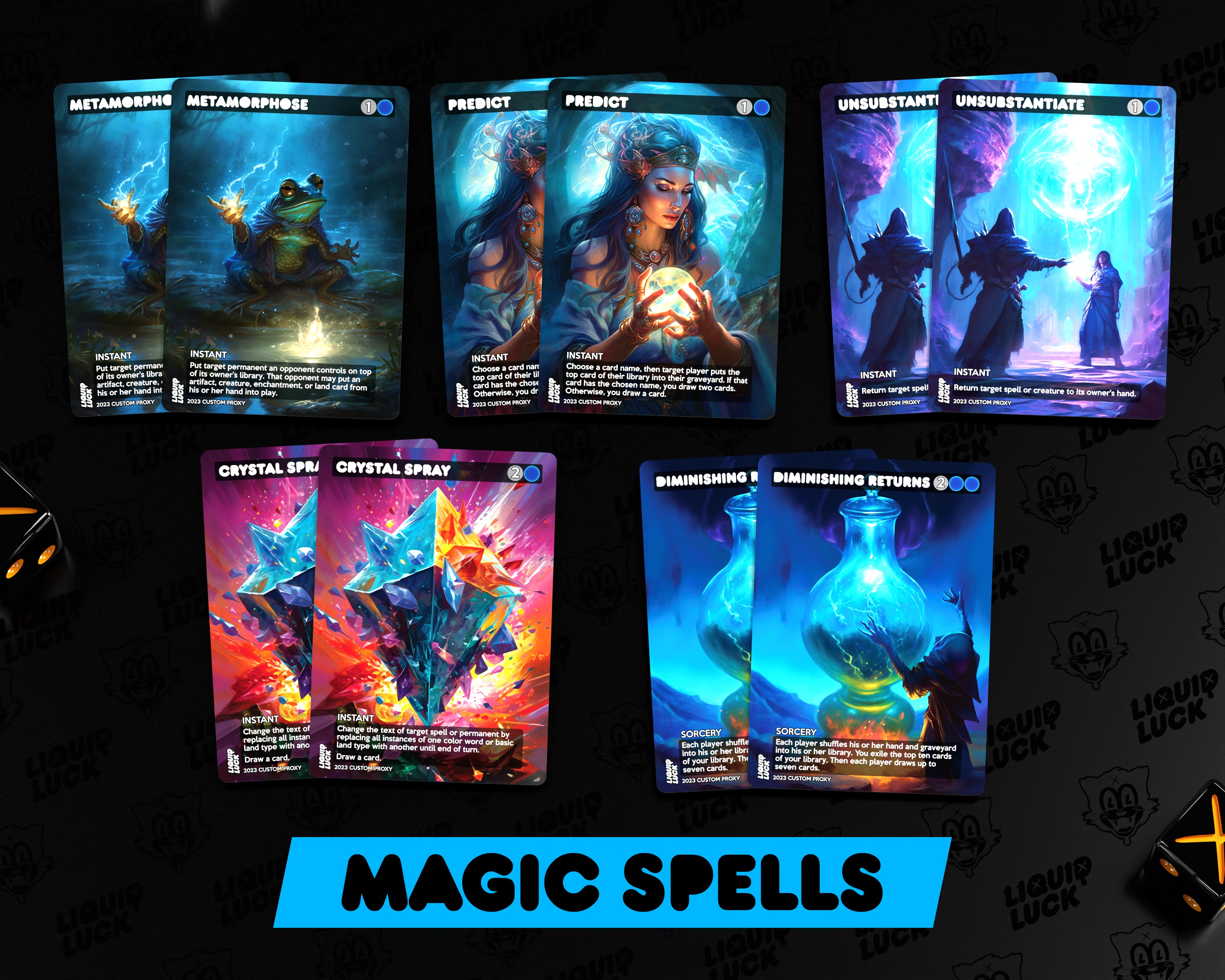 Dan Dan /// Forgetful Fish Complete MTG Proxy Deck – Liquid Luck