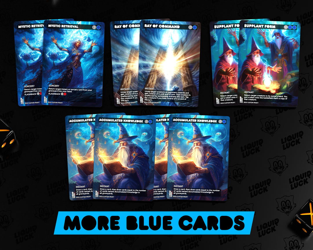 Dan Dan /// Forgetful Fish Complete MTG Proxy Deck