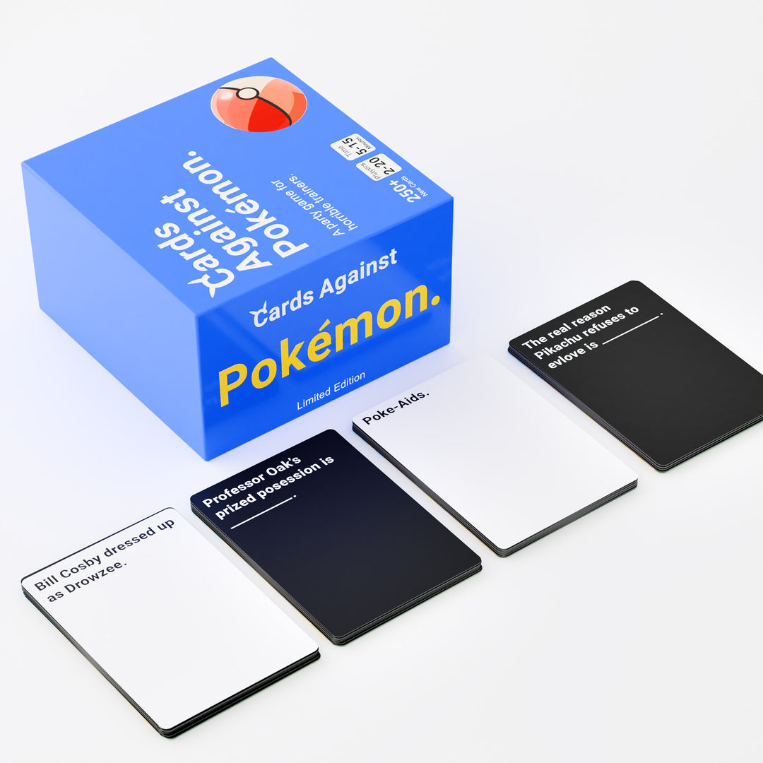 Cards Against Pokemon - Party Game for Horrible Trainers
