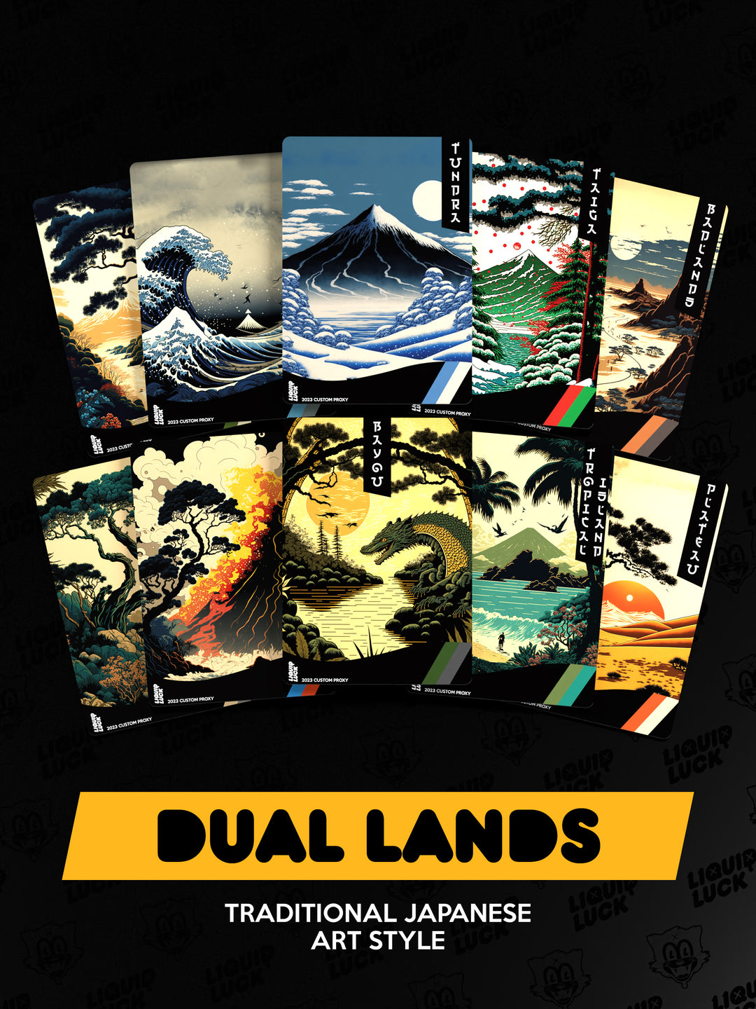 Dual Lands Set [Traditional Japanese]