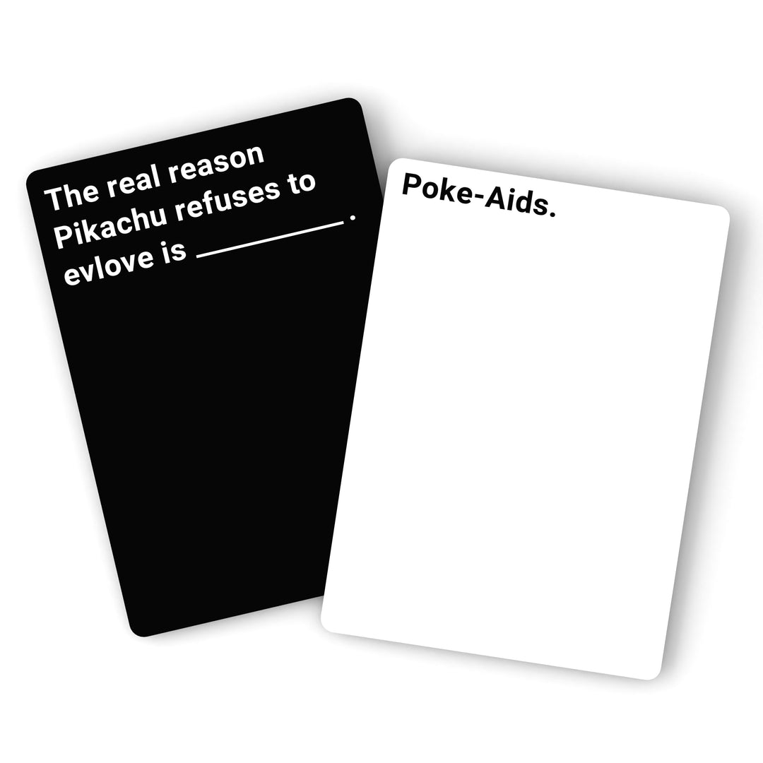 Cards Against Pokemon - Party Game for Horrible Trainers