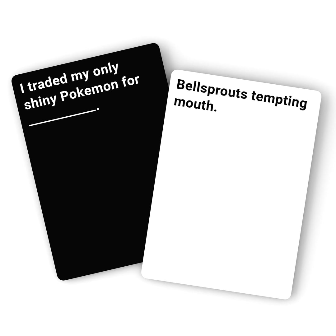 Cards Against Pokemon - Party Game for Horrible Trainers