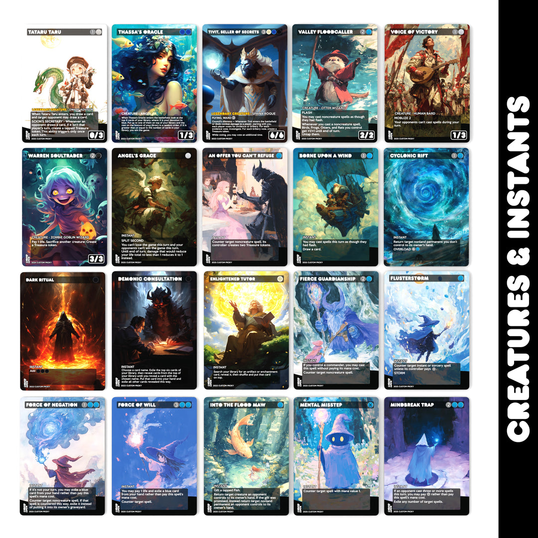 Marneus Calgar MTG EDH Commander Proxy Deck