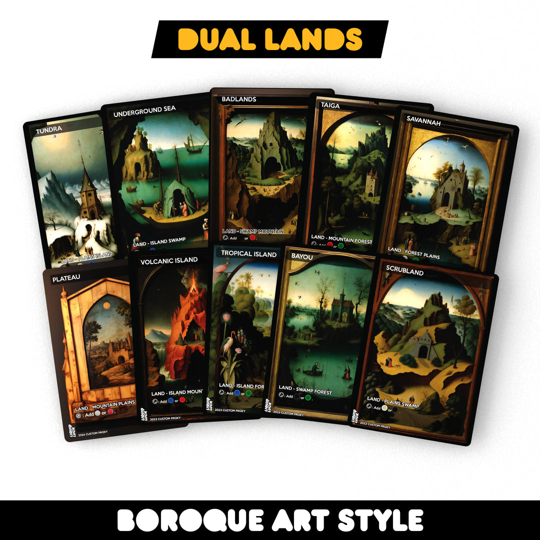 All 10 Dual Lands Set
