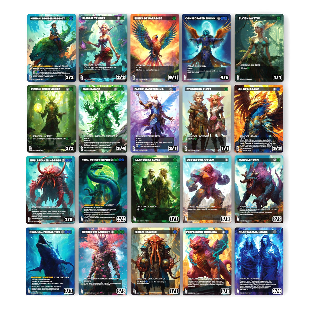 Kinnan, Bonder Prodigy MTG cEDH Commander Proxy Deck