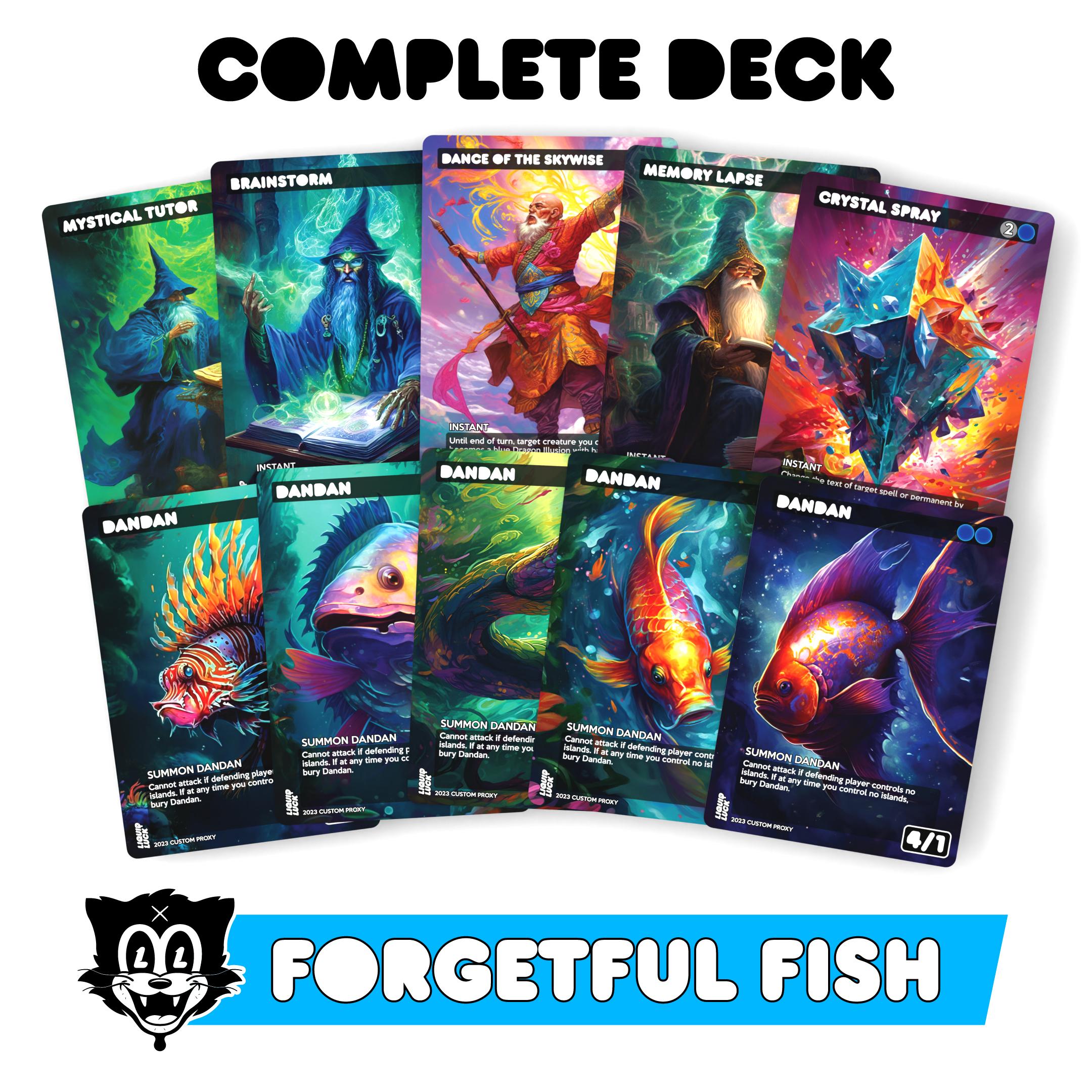 ダンダーン（Forgetful Fish）デッキ＋調整用カードセット ダンダーン（Forgetful Fish）デッキ＋調整用カードセット