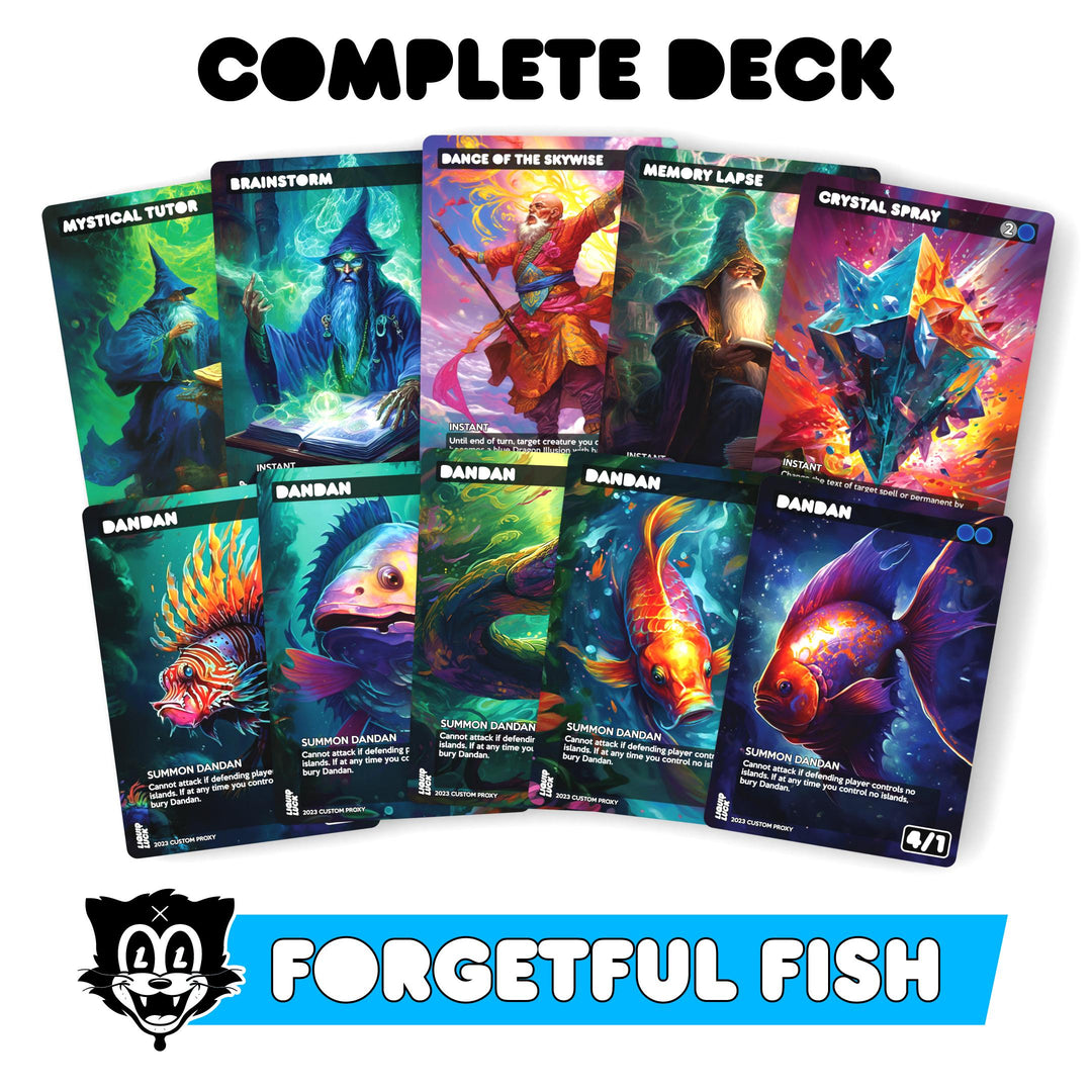 Dan Dan /// Forgetful Fish Complete MTG Proxy Deck