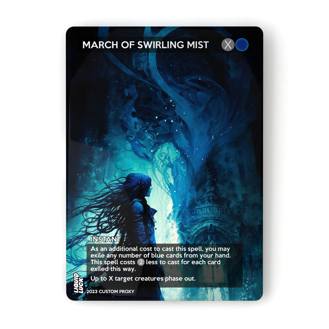 March of Swirling Mist MTG Proxy