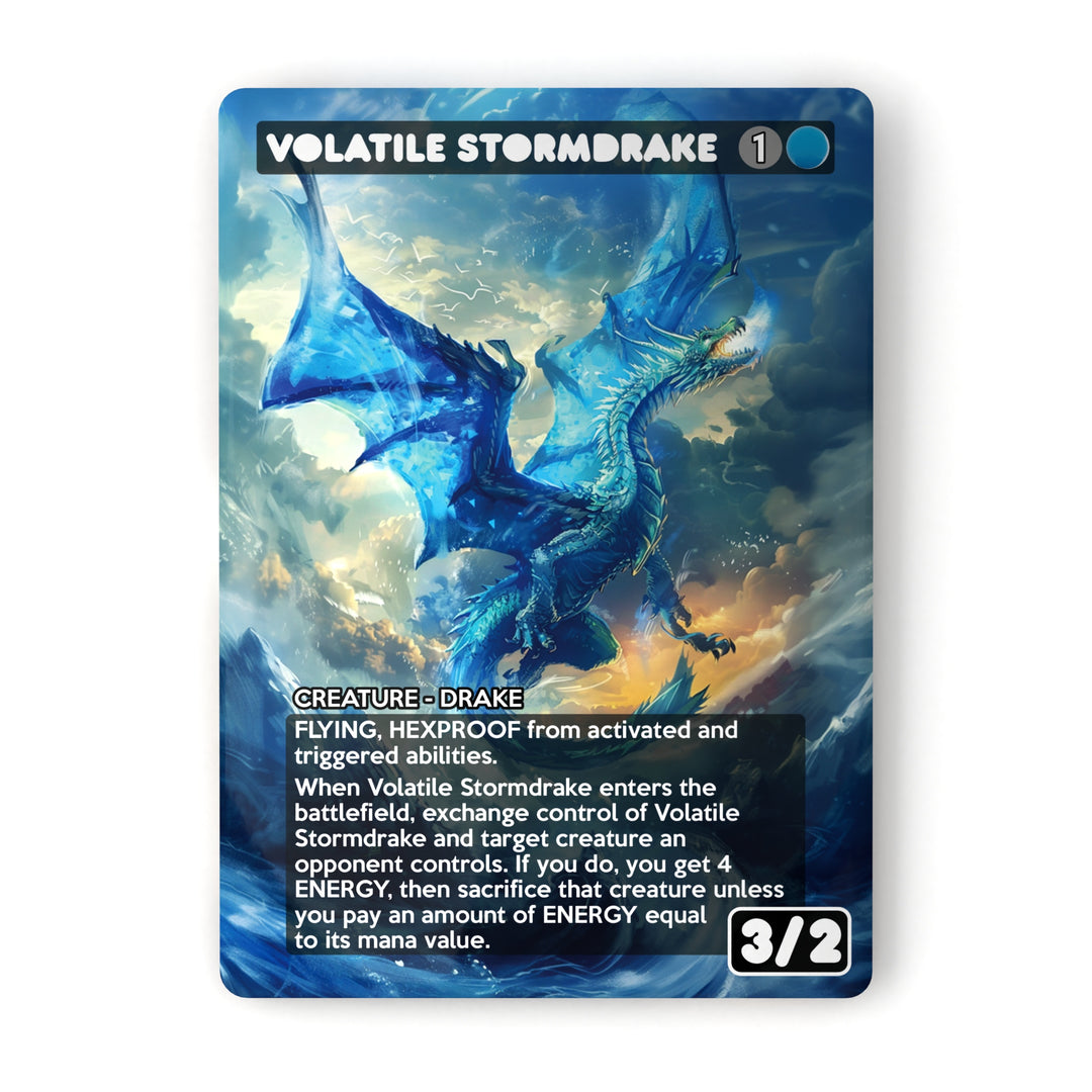 Volatile Stormdrake MTG Proxy