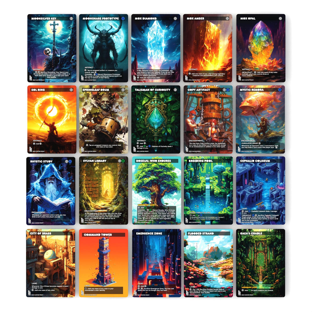 Kinnan, Bonder Prodigy MTG cEDH Commander Proxy Deck