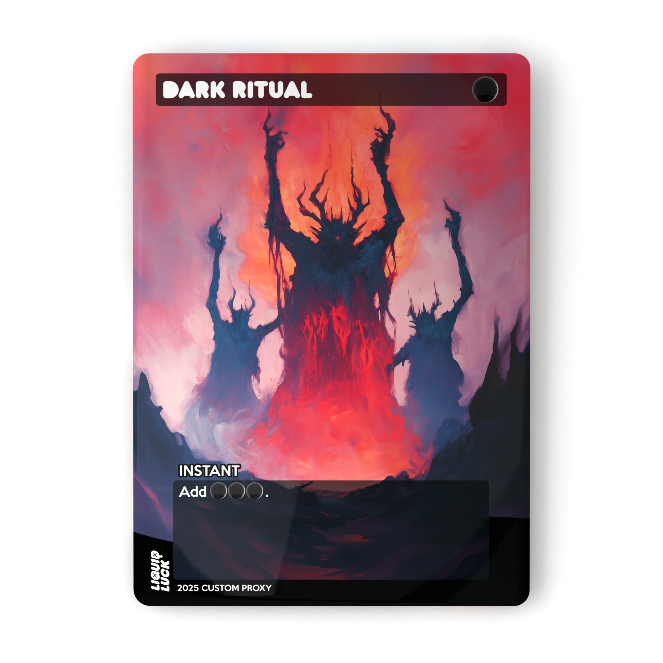 Dark Ritual MTG Proxy – Liquid Luck