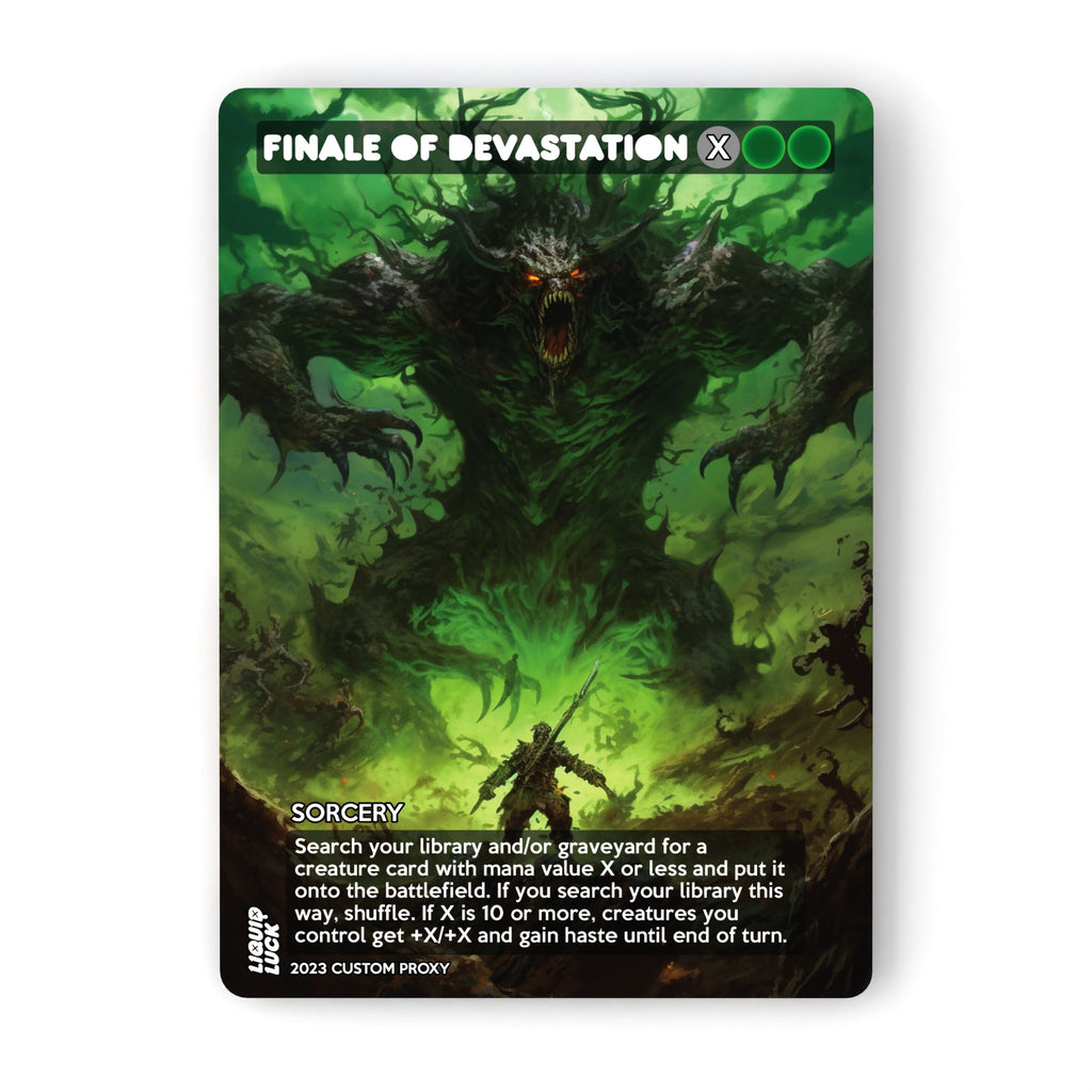Finale Of Devastation Liquid Luck Finale Of Devastation Liquid Luck