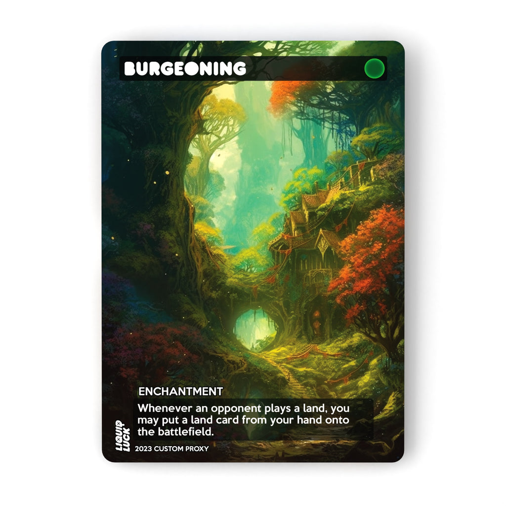 Burgeoning – Liquid Luck