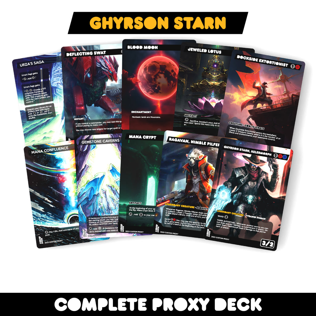 Ghyrson Starn, Kelermorph – Izzet Pinger Burn | MTG Commander EDH