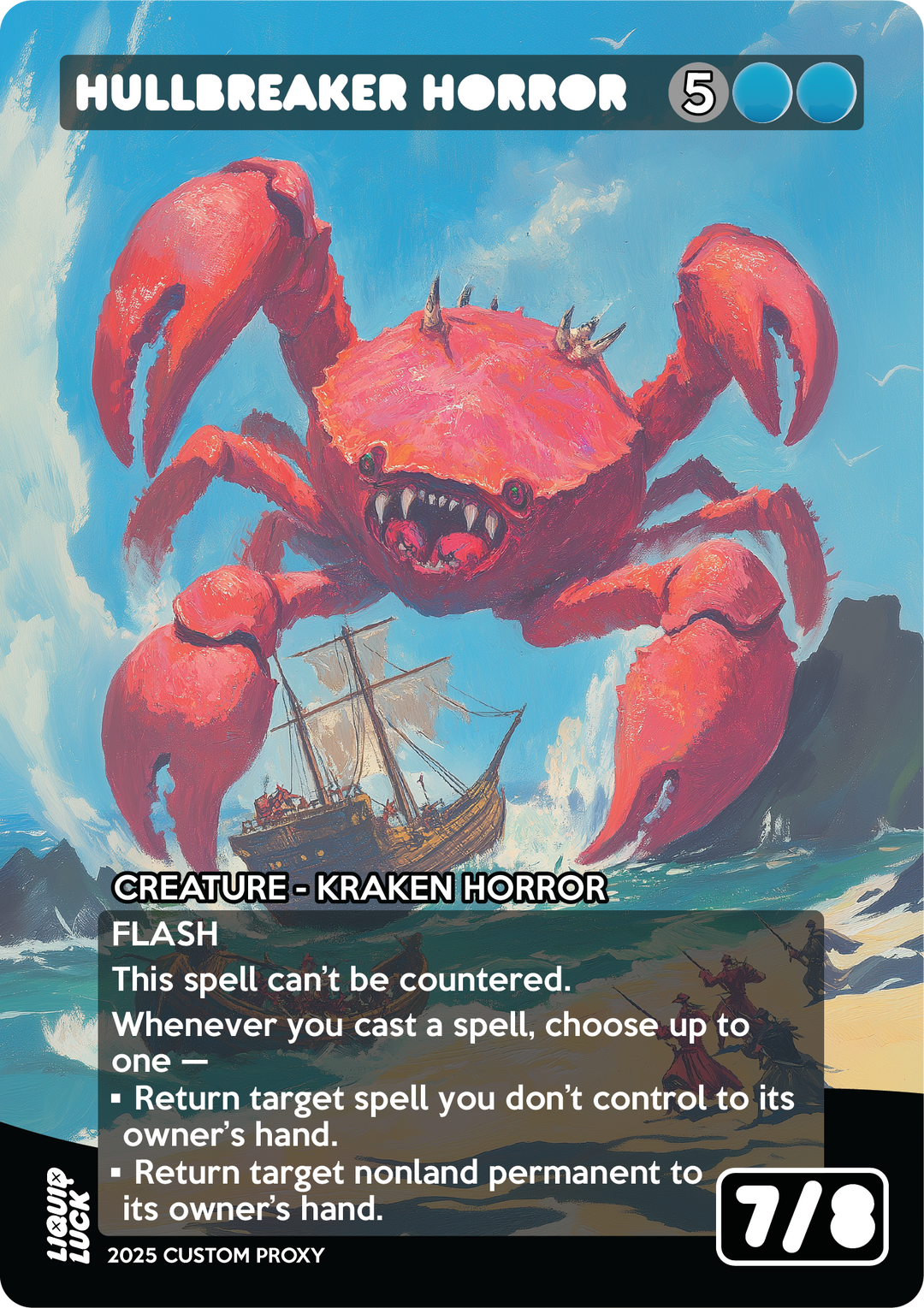 Hullbreaker Horror MTG Proxy