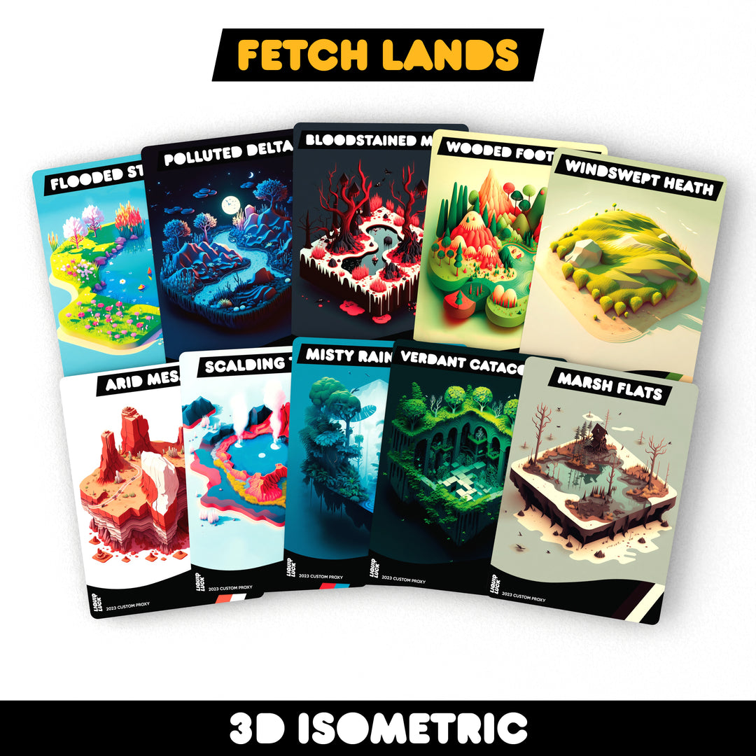 All 10 Fetch Lands Set