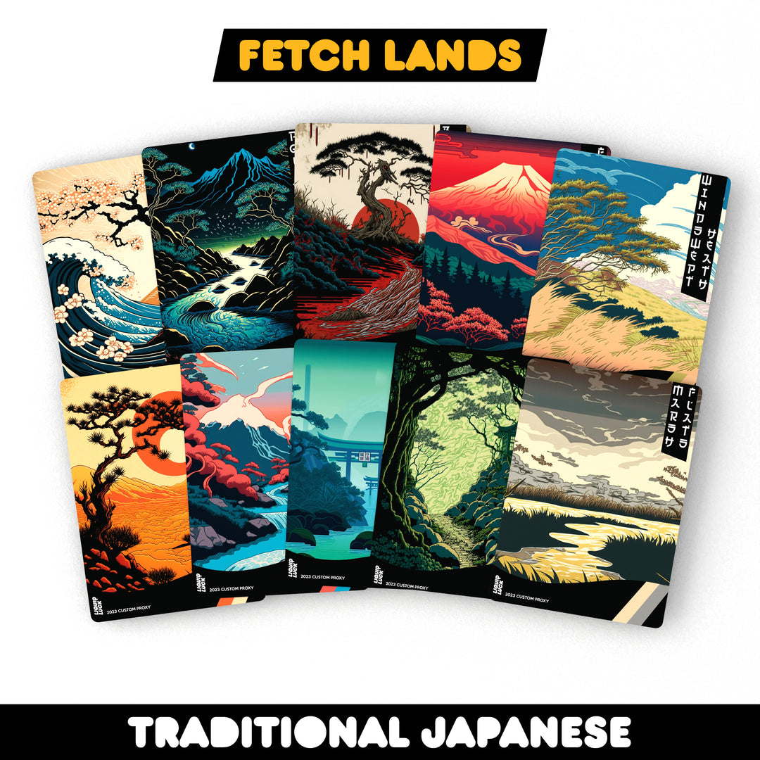 All 10 Fetch Lands Set