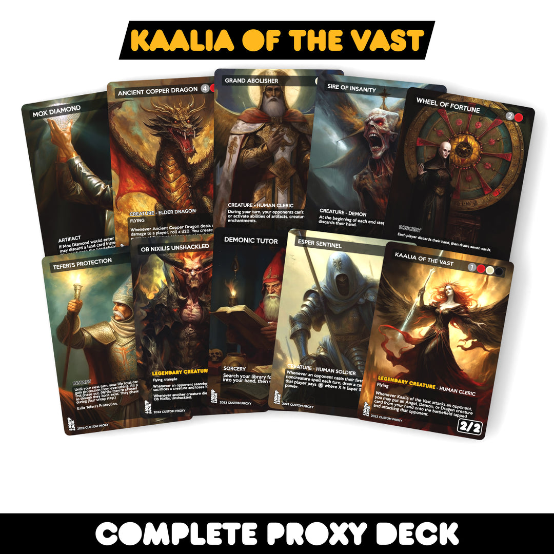 MTG Proxy Commander Deck Bundle - Choose 2 Decks