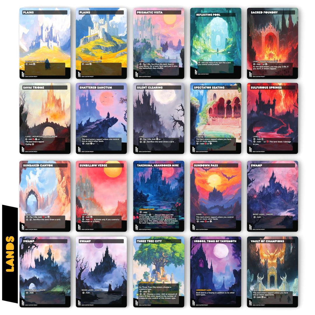 Edgar Markov | Vampire Tribal MTG EDH Commander Proxy Deck
