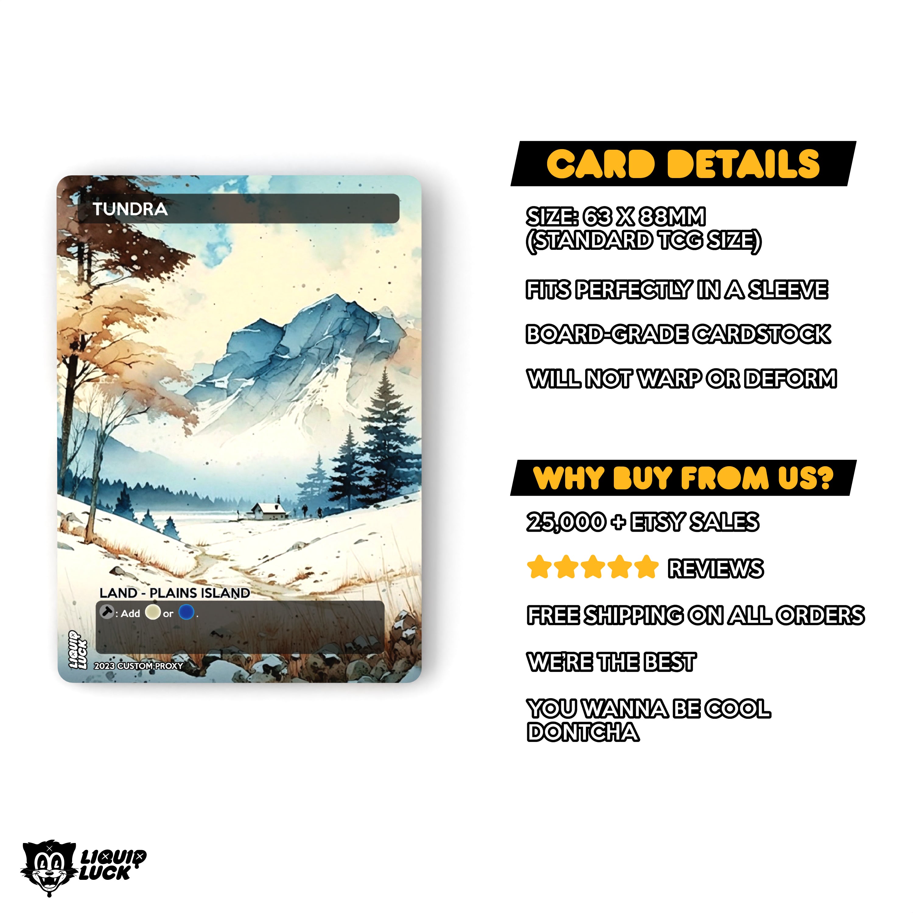 MTG Proxy Bond Land Set – 10 Card Ready-to-Play Collection