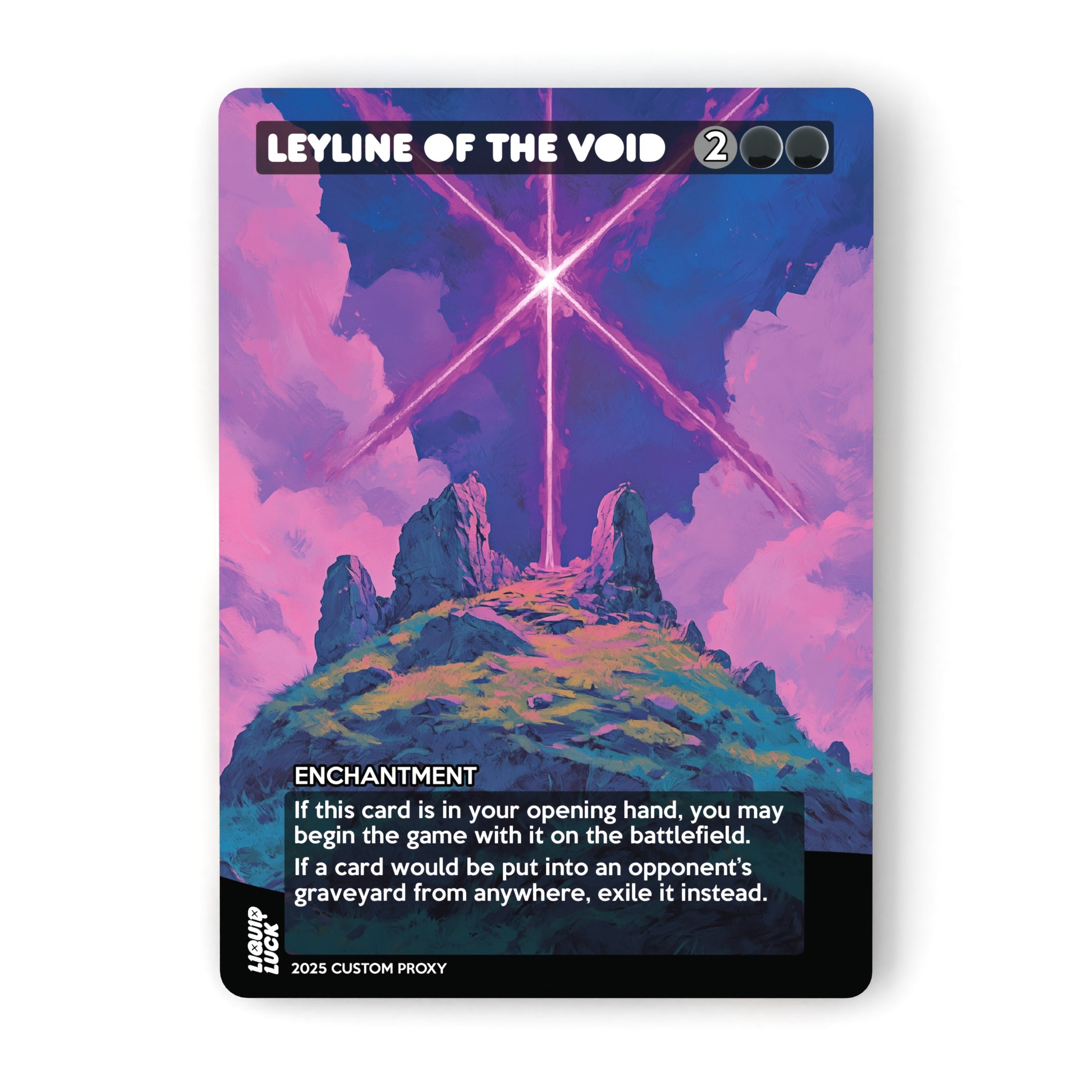 Leyline of the Void MTG Proxy – Liquid Luck